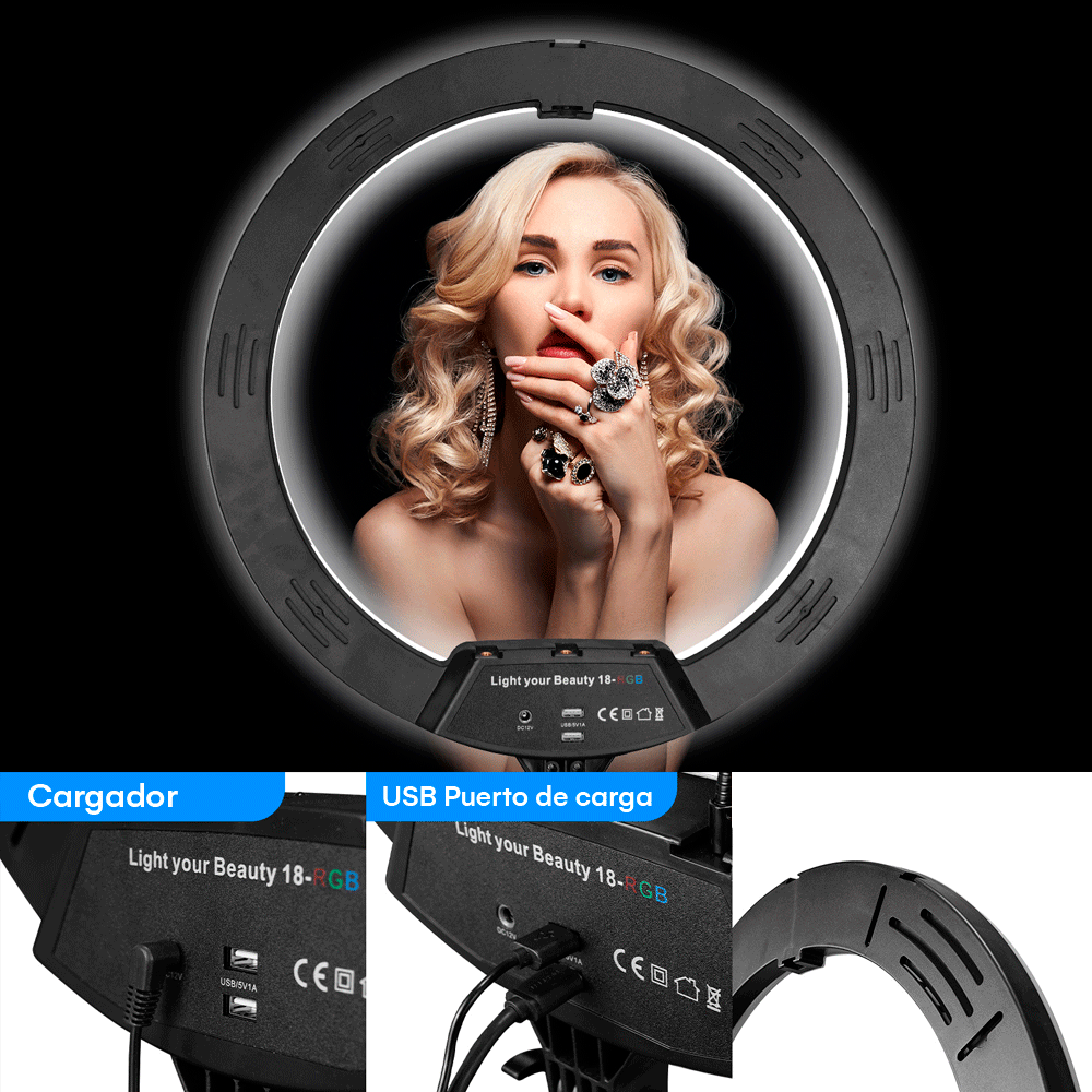 Aro de Luz Led MJ56 Profesional